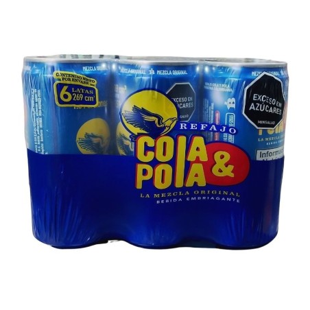 Cola & Pola X6 latas X269cm