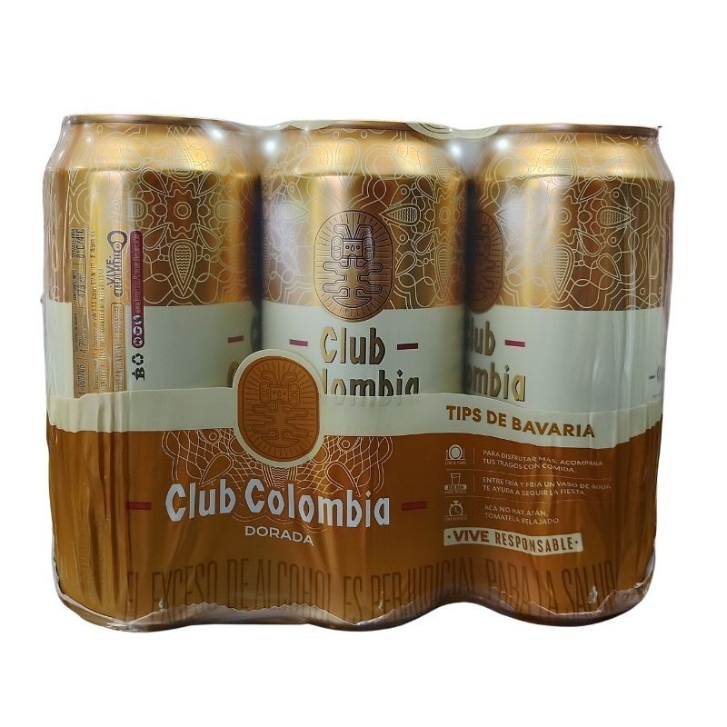 Clup Colombia X 6 Unidades X473cm