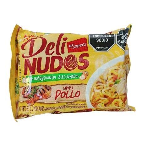 Deli Nudos Pollo X87gr