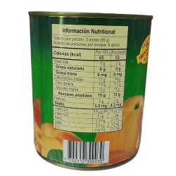 Duraznos En Mitad En Almibar X820gr La Coruña