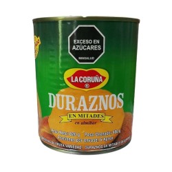 Duraznos En Mitad En Almibar X820gr La Coruña