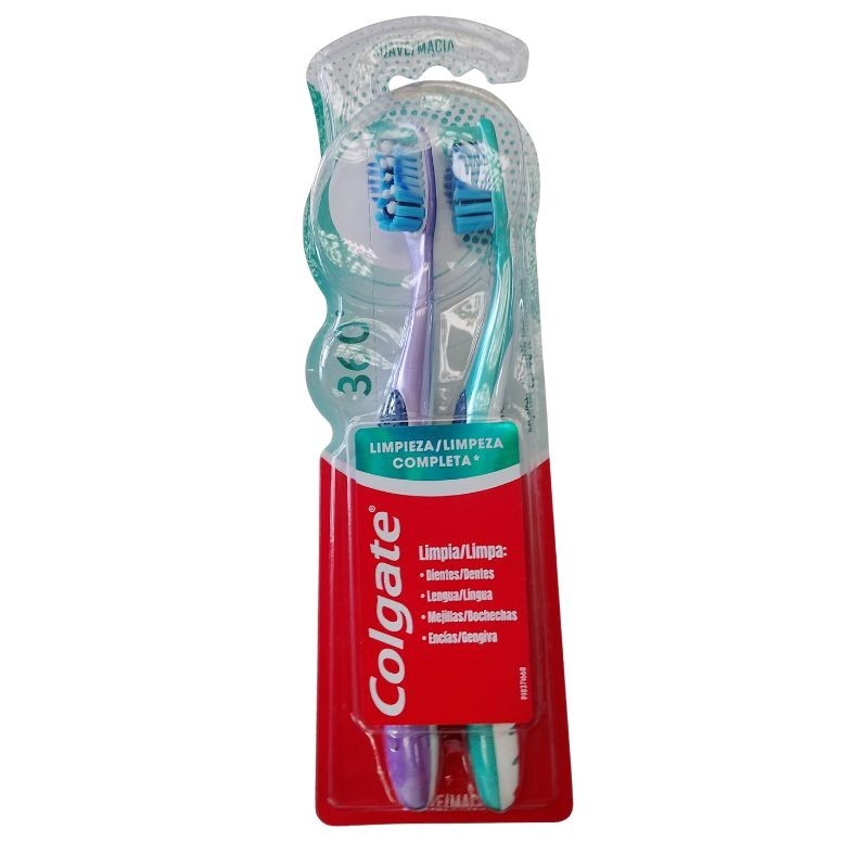 Colgate Cepillos LImpuieza Completa X2 unidades