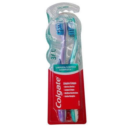 Colgate Cepillos LImpuieza Completa X2 unidades