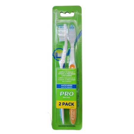 Pro Deluxe Cepillo X2 unidades Anticaries