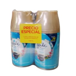 Ambientador Glade  Paraiso Azul  X270ml X2 unidades