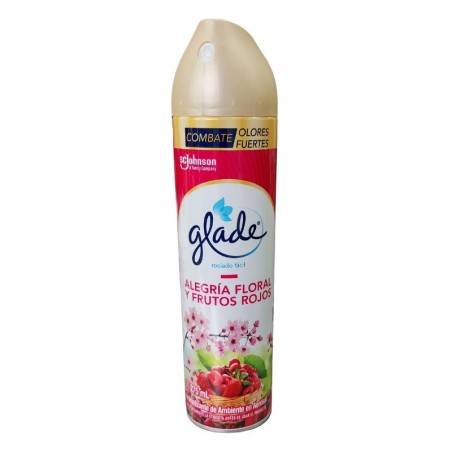 Glade Ambientador Alegria Floral y Frutos Rojos X275ml
