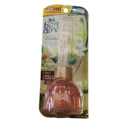 Ambientador  Bon Aire X40ml + X6 varitas Vainilla &Ambar