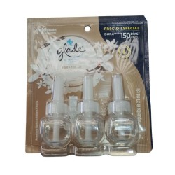 Glade Ambientador Vainilla X3 Repuestos X21ml