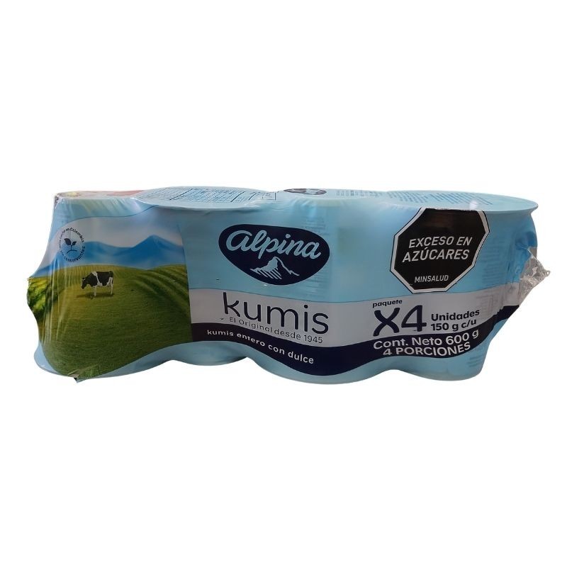 Kumis X4 unidades X150gr Alpina