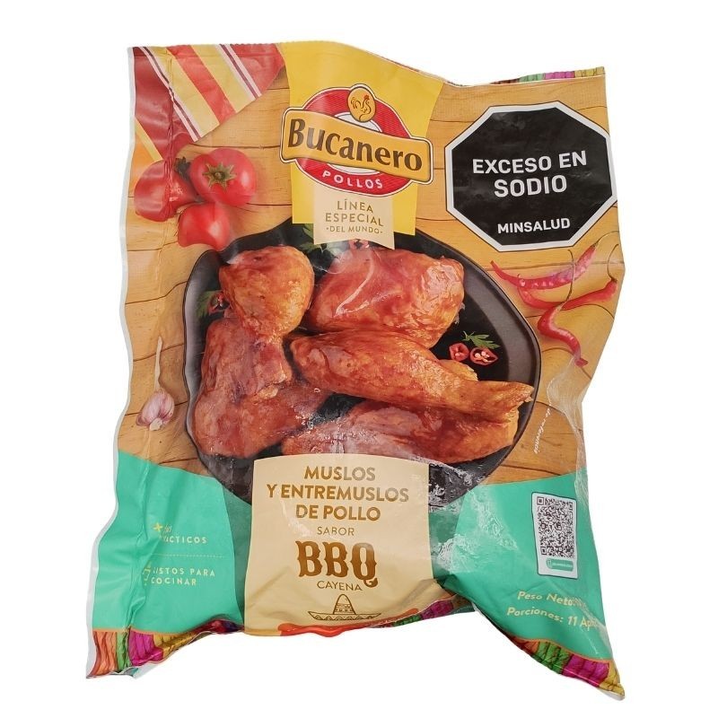 Muslos y Entremuslos de Pollo X900gr Bucanero BQQ