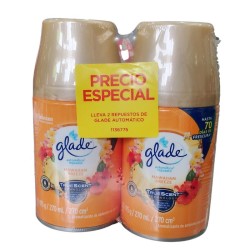 Ambientador Glade Hawaiian Breeze   X270ml X2 unidades