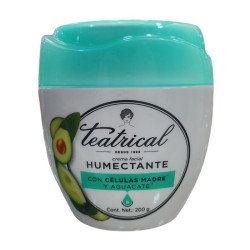 Teatrical  Humectante Con Celulas Madre y Aguacate X200gr Crema Facial