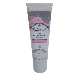 Teatrical Aclarador Facial Con Concha Nacar X75ml Crema Facial