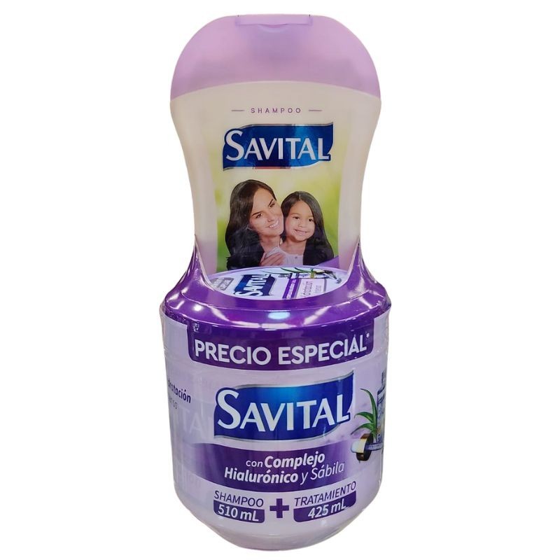 Sabital Shampoo X510ml  + Tratamiento Capilar X425ml Hidratacion