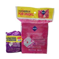 Nosotras Toallas X30 uniades Invisible + Toallas Nocturnas X4 unidades