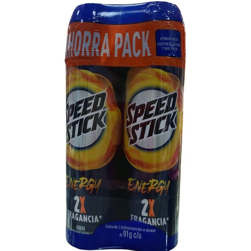 Speed Stick Energy X2 unidades X91gr