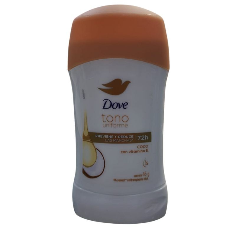 Dove Tono Uniforme X45gr Coco Con Vitamina E