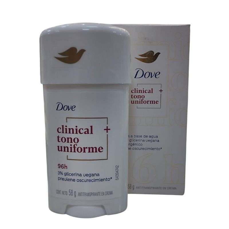 Dove Clinical + Tono Uniforme X58gr
