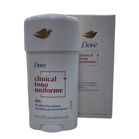 Dove Clinical + Tono Uniforme X58gr