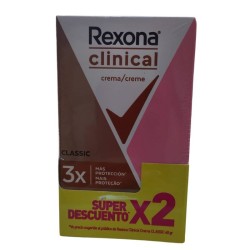 Rexona Clinical  Classic X2 unidades X 48gr