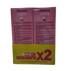 Rexona Clinical  Classic X2 unidades X 48gr