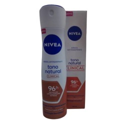 Nivea Aerosol Antitranspirante Tono Natural Clinical X150ml