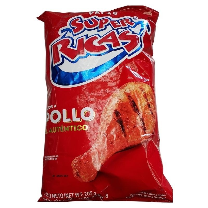 Papas Super Ricas Pollo X205gr