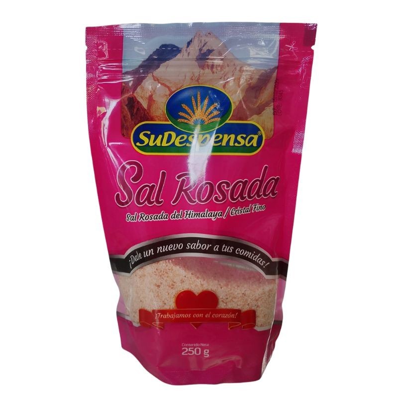 Sal Rosada Del Himalaya Sudespensa X250g