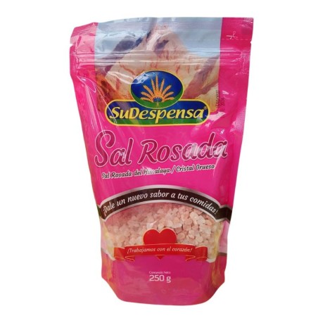 Sal Rosada Sudespensa X250gr Cristal Grueso