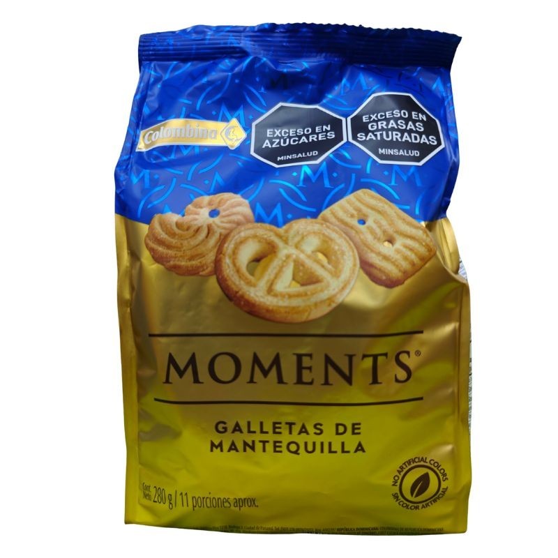 Galletas Moments Colombina 280gr