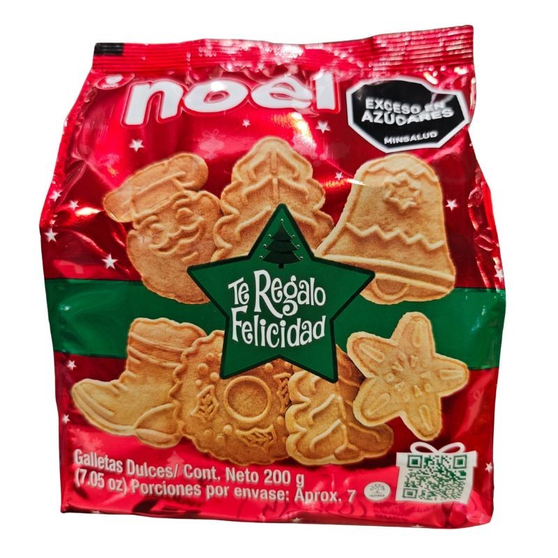 Galletas Noel Navidad Bolsa X200G