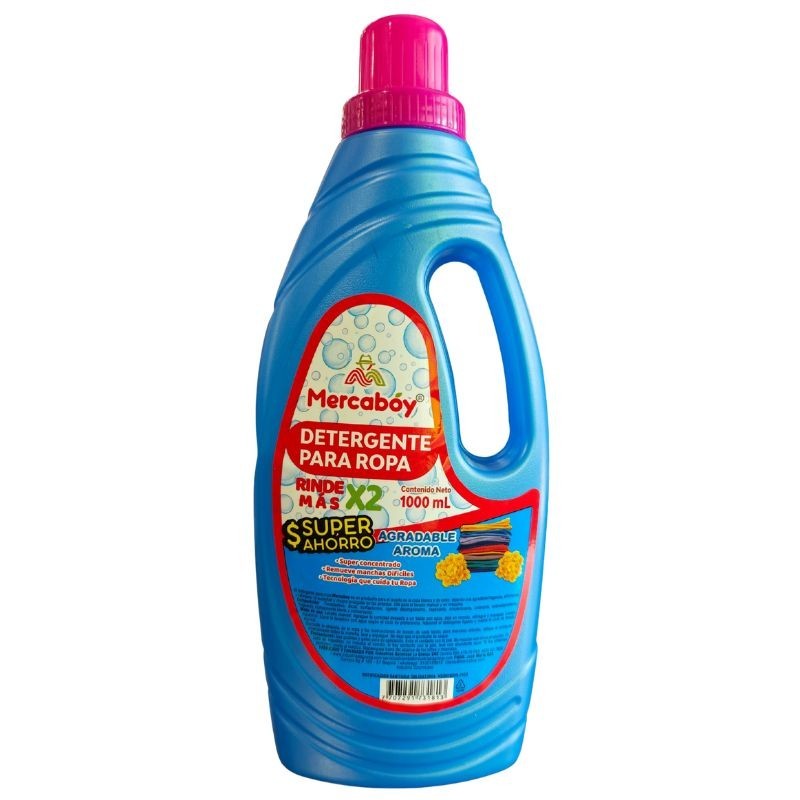 Detergente para ropa Mercaboy X1000Ml