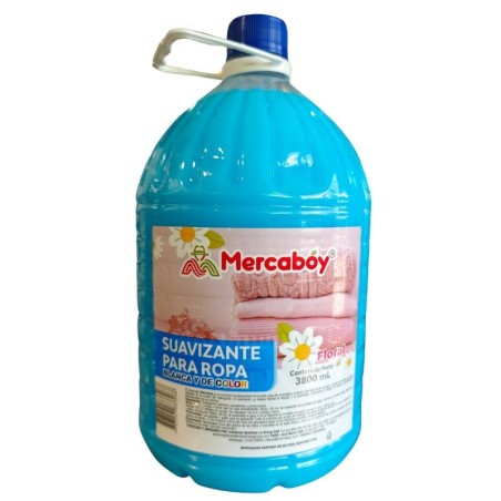 Suavizante para ropa blanca y de color Mercaboy X3800Ml
