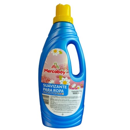 Suavizante para ropa blanca y de color Mercaboy X1000Ml
