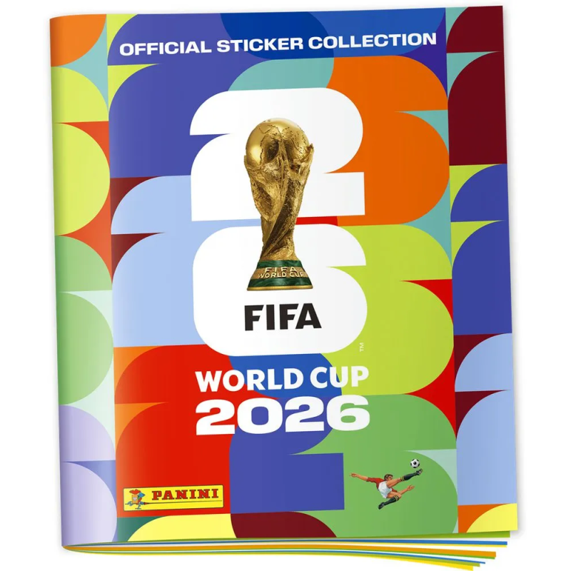 Album Pasta Blanda Panini Copa Mundial Fifa 2026