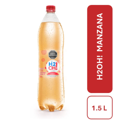 Agua H2O Manzana X1500ml
