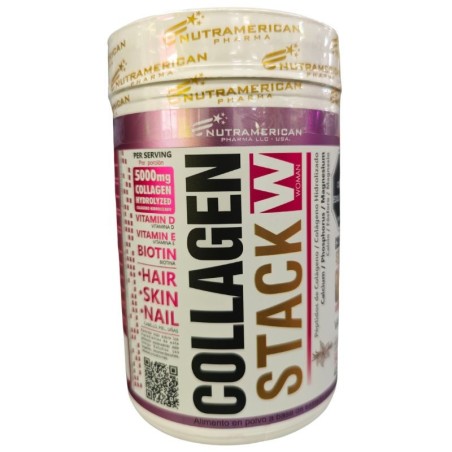 Colageno StackW Nutramerican Sabor Vainilla X585G