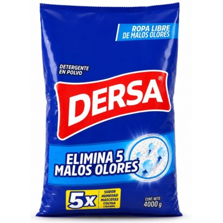 Detergente en polvo Dersa X4Kg