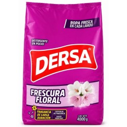 Detergente en polvo Dersa Frescura Floral X4Kg
