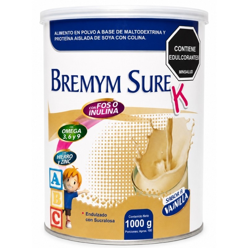 Bremym Sure Kids Vainilla X1000gr