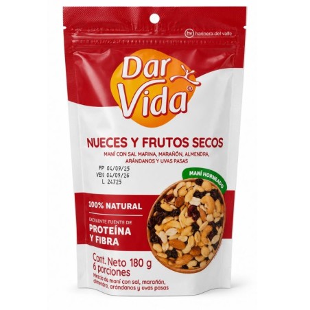 Maní Darvida Nueces y Frutos Secos X180Gr