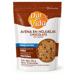 Avena Darvida En Hojuelas Chocolate Chia y Quinua X250Gr