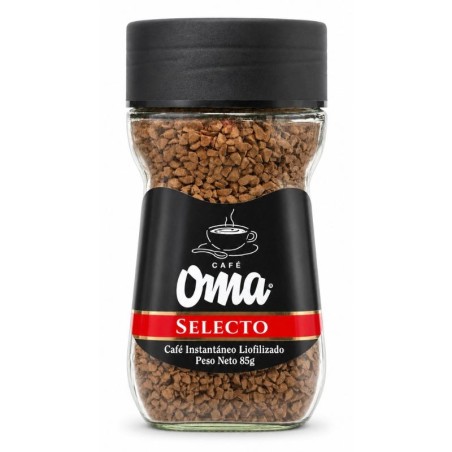 Café Oma Selecto Instantáneo Liofilizado X85Gr
