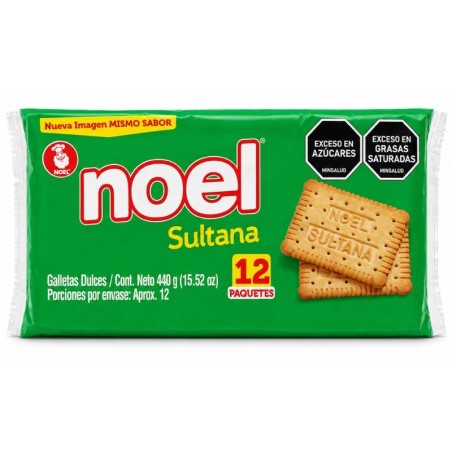 Galletas Noel Sultana X440Gr X12 Paquetes
