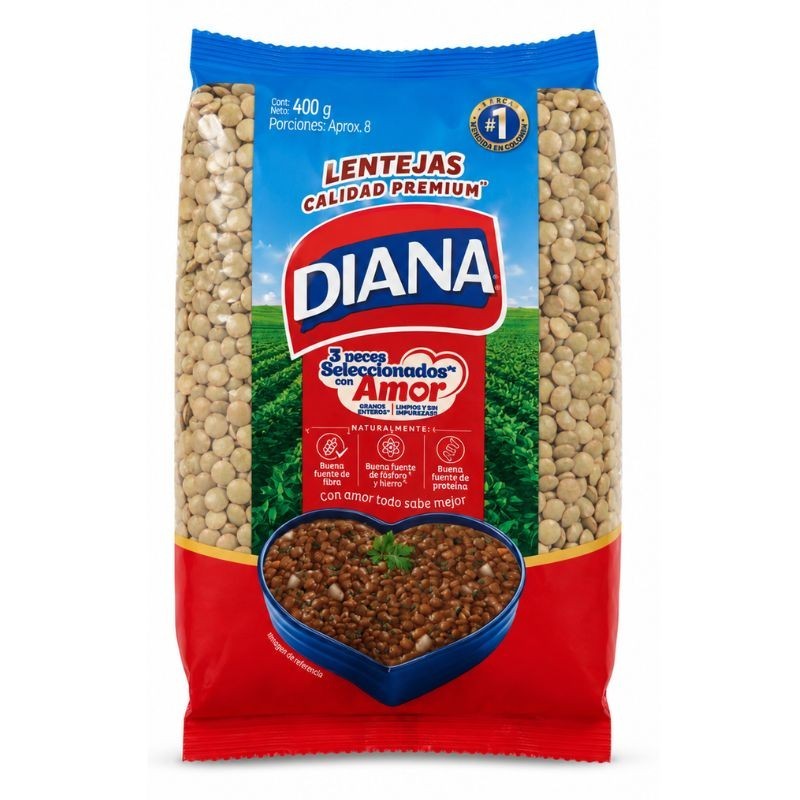Lentejas Diana X400Gr