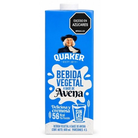 Bebida Vegetal Quaker a Base de Avena X900Ml