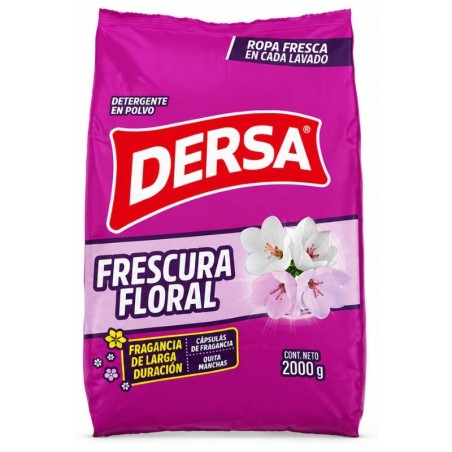 Detergente Dersa frescura Floral X2000Gr