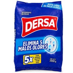 Detergente Dersa Elimina 5 Malos Olores X2000Gr