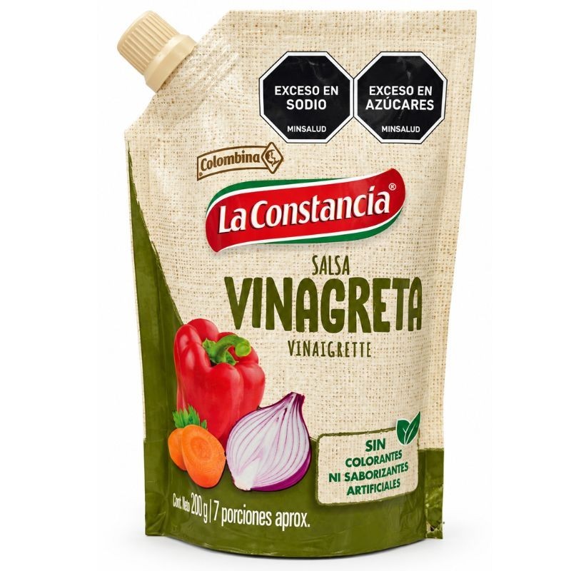 Salsa Vinagreta La Constancia X200gr