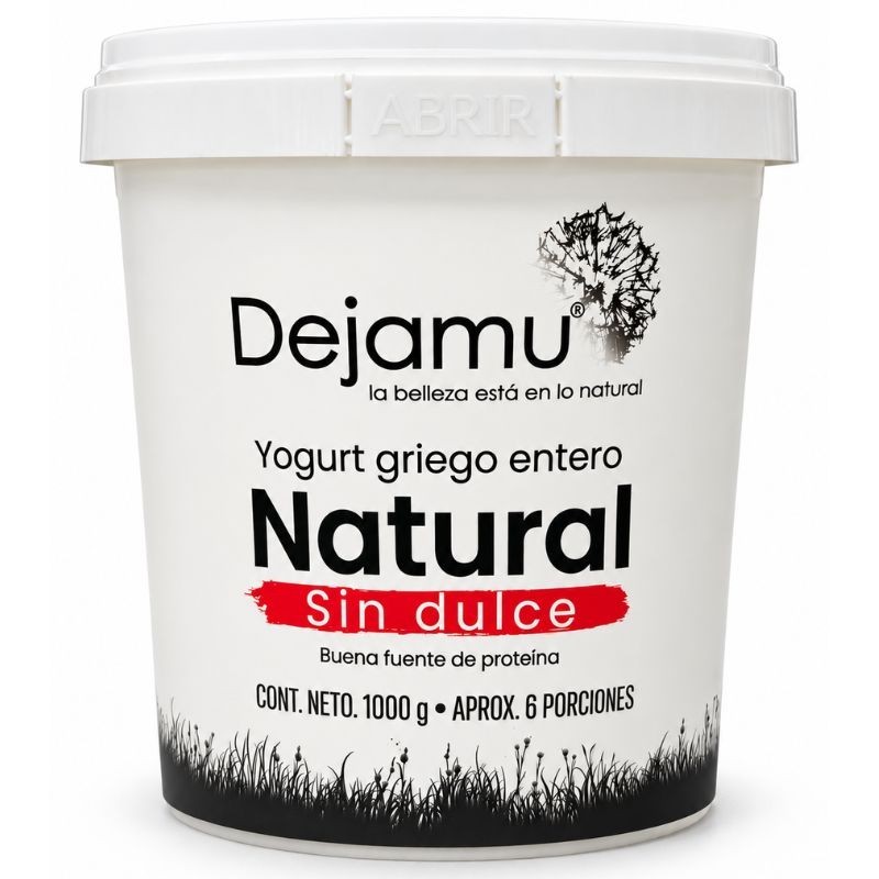 Yogurt Griego Natural Sin Dulce X1.000g Dejamu